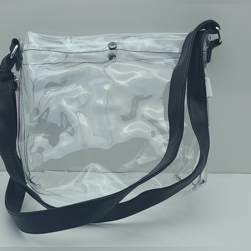 Clear Crossbody Shoulder Bag great for concerts and stadiums! - Picture 2 of 5